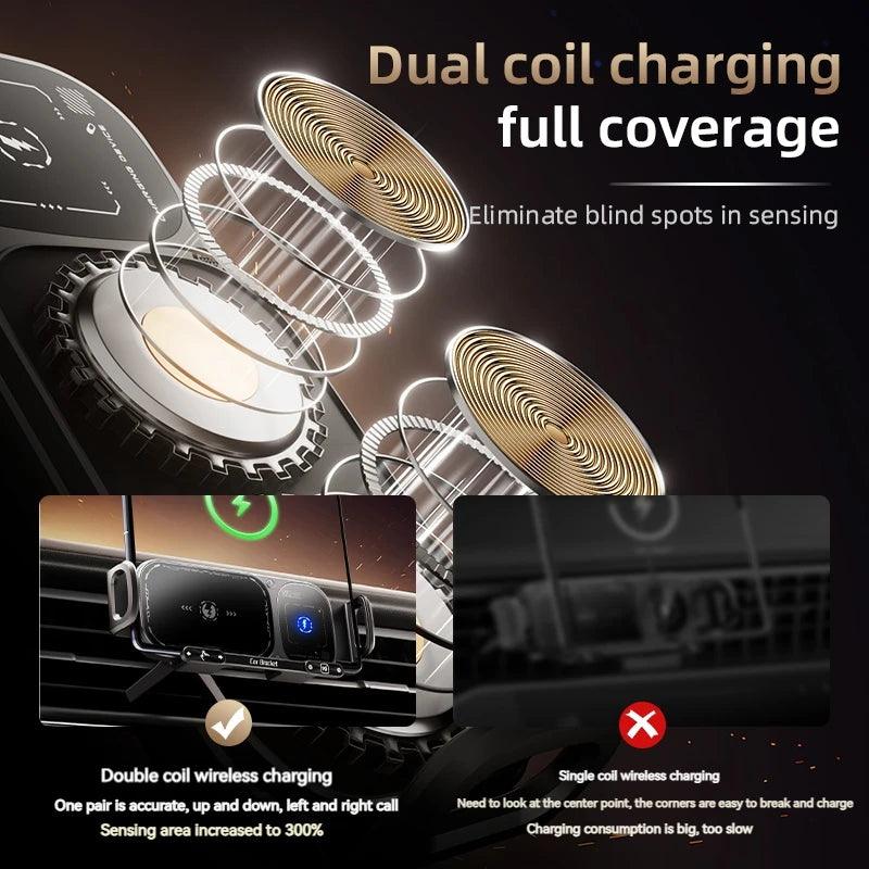2IN1 Car Wireless Charger Phone Holder For Samsung Galaxy Fold/Flip Series - FoldifyCase
