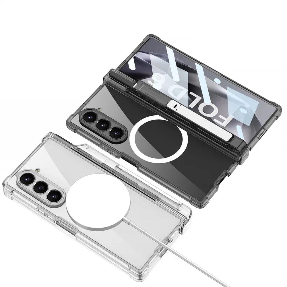 Magsafe Transparent Airbag Case For Samsung Galaxy Z Fold 6 - FoldifyCase