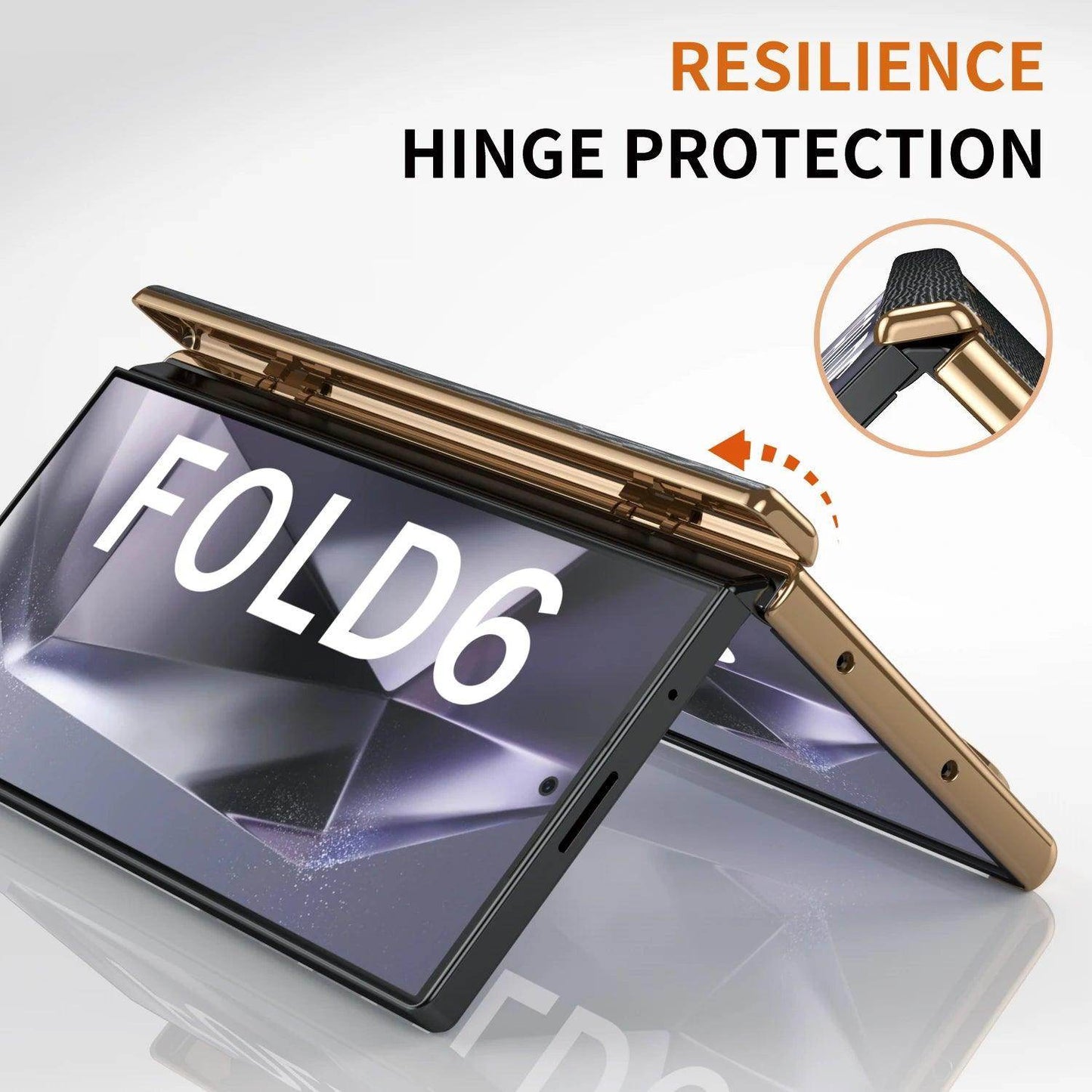 Luxury PU Leather Phone Case For Samsung Galaxy Z Fold Series - FoldifyCase