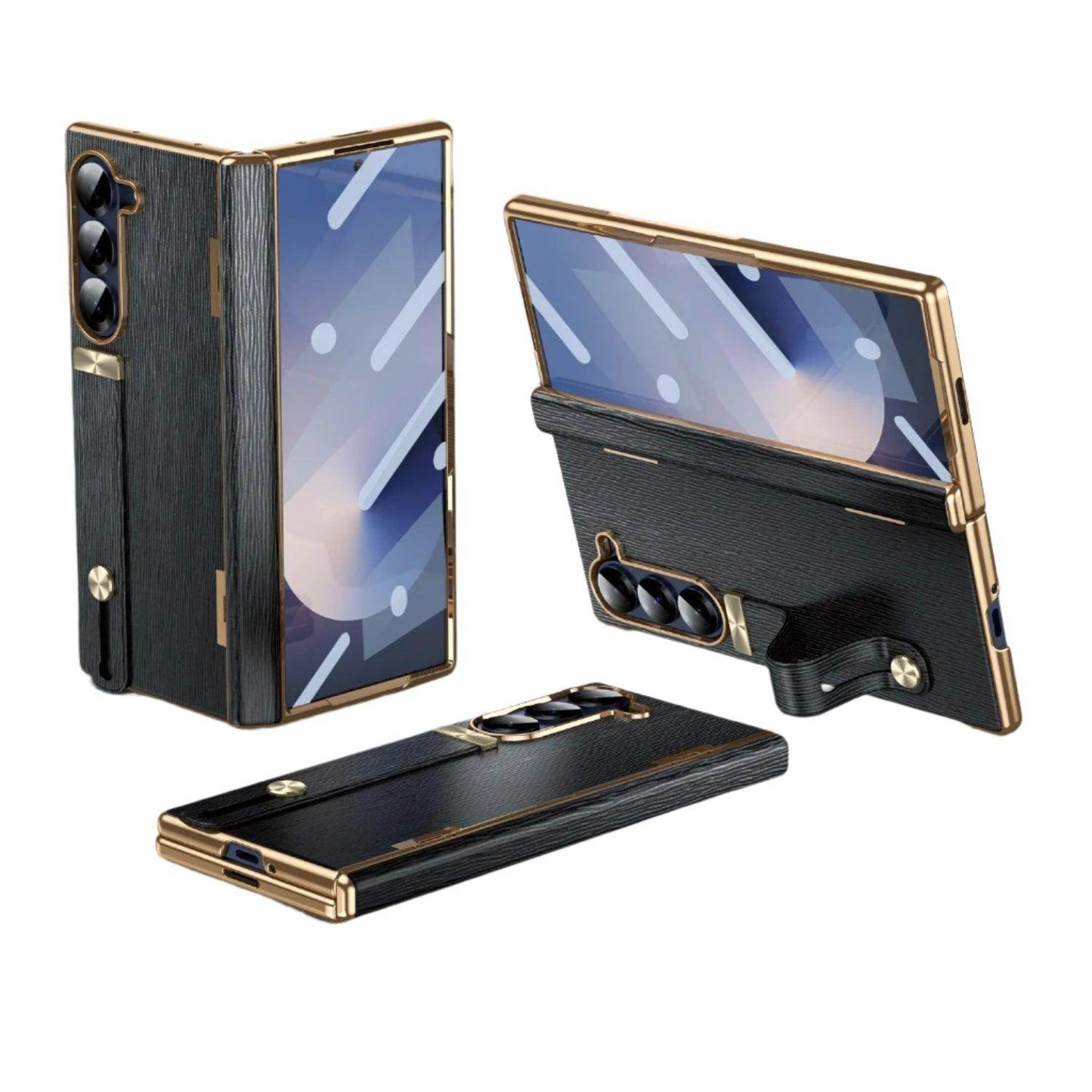 Luxury PU Leather Phone Case For Samsung Galaxy Z Fold Series - FoldifyCase