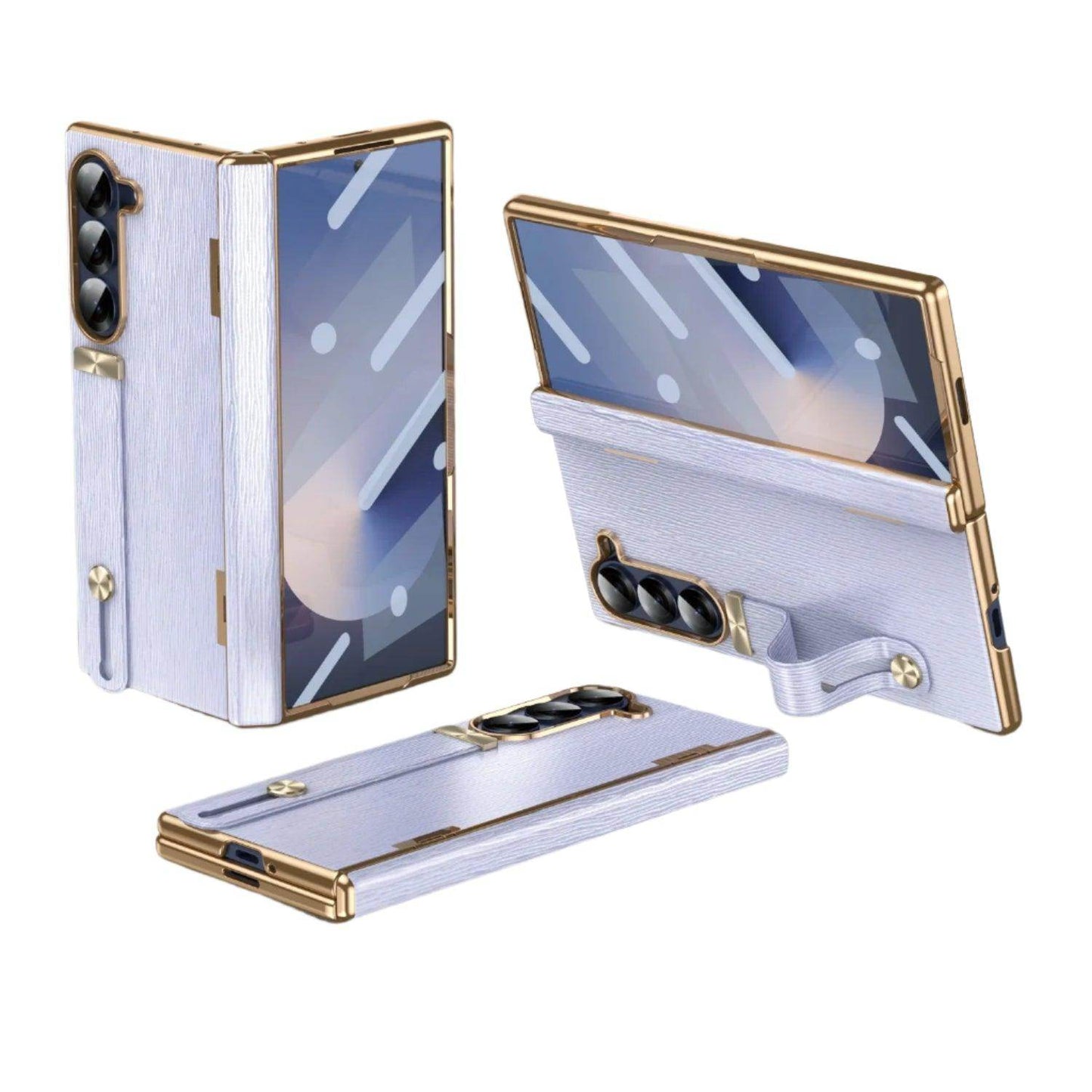 Luxury PU Leather Phone Case For Samsung Galaxy Z Fold Series - FoldifyCase
