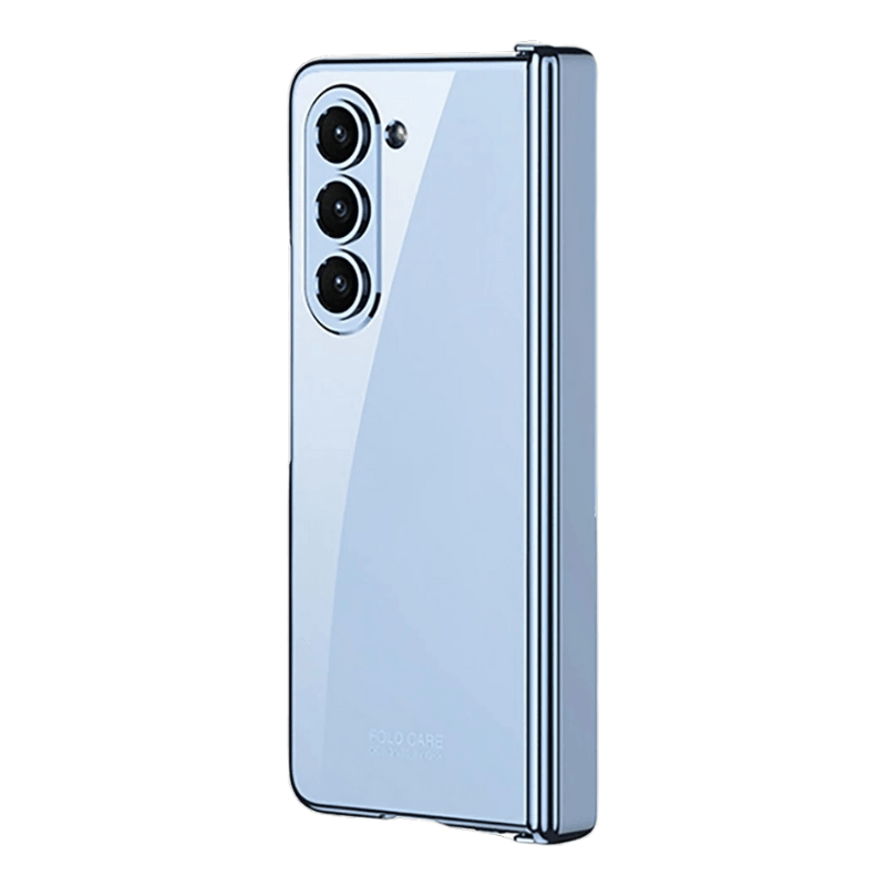 Electroplating Transparent Hinge Protection Case For Samsung Galaxy Z Fold 6 - FoldifyCase
