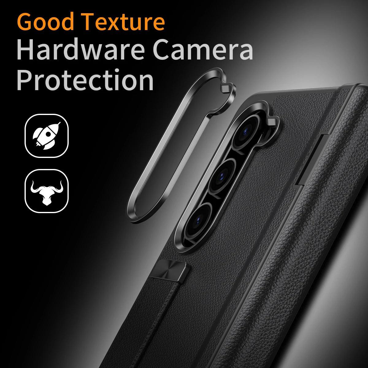 Wrist Strap Stand Hinge Protector For Samsung Galaxy Z Fold Series - FoldifyCase