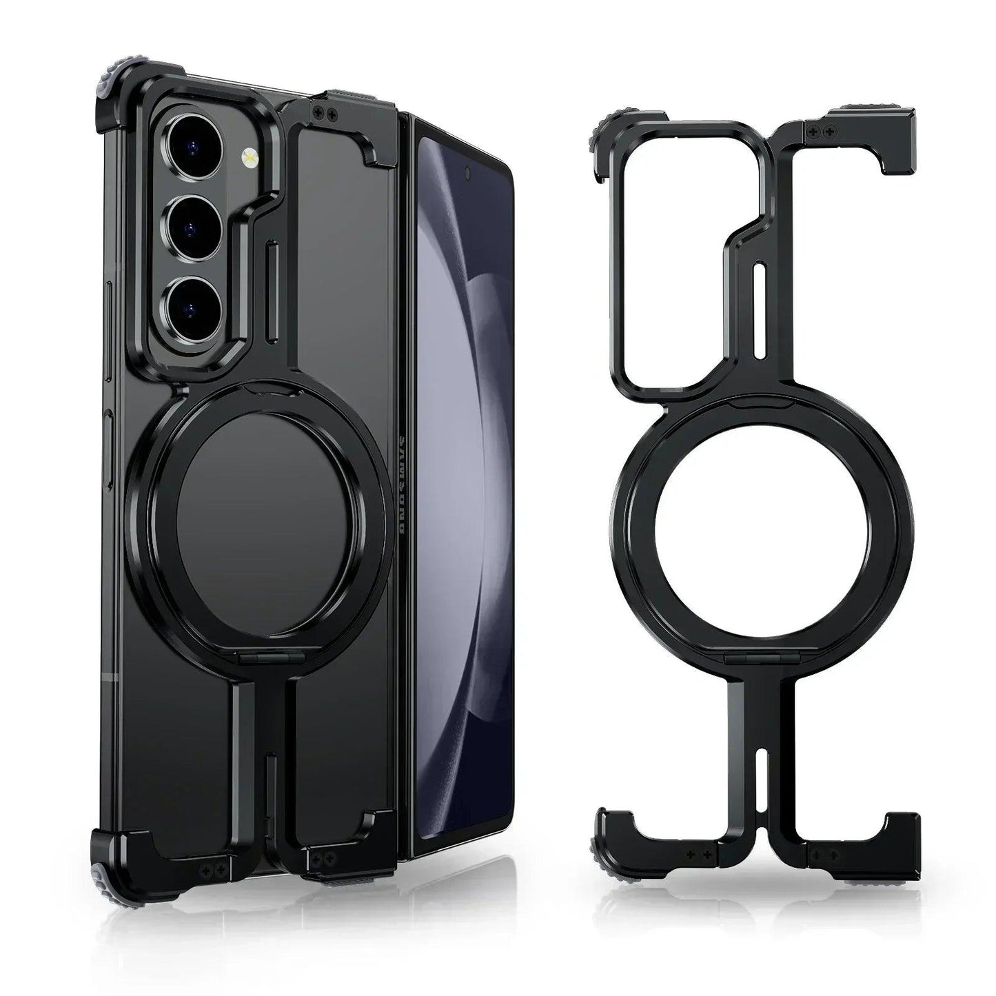 Magsafe Ring Stand Frameless Minimalist Case For Samsung Galaxy Z Fold Series - FoldifyCase