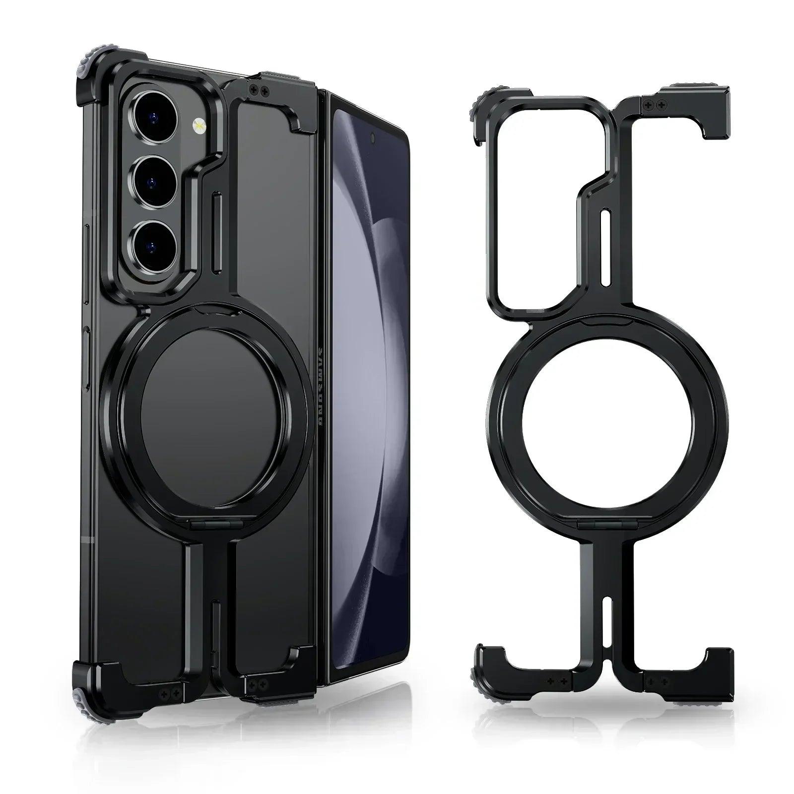 Magsafe Ring Stand Frameless Minimalist Case For Samsung Galaxy Z Fold Series - FoldifyCase