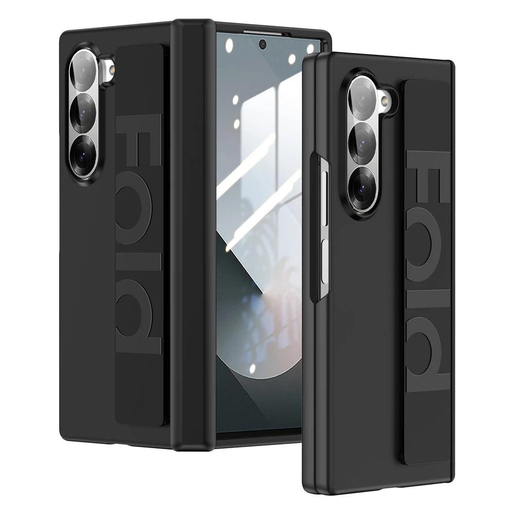 Elastic Silicone Wrist Strap Case For Samsung Galaxy Z Fold Series