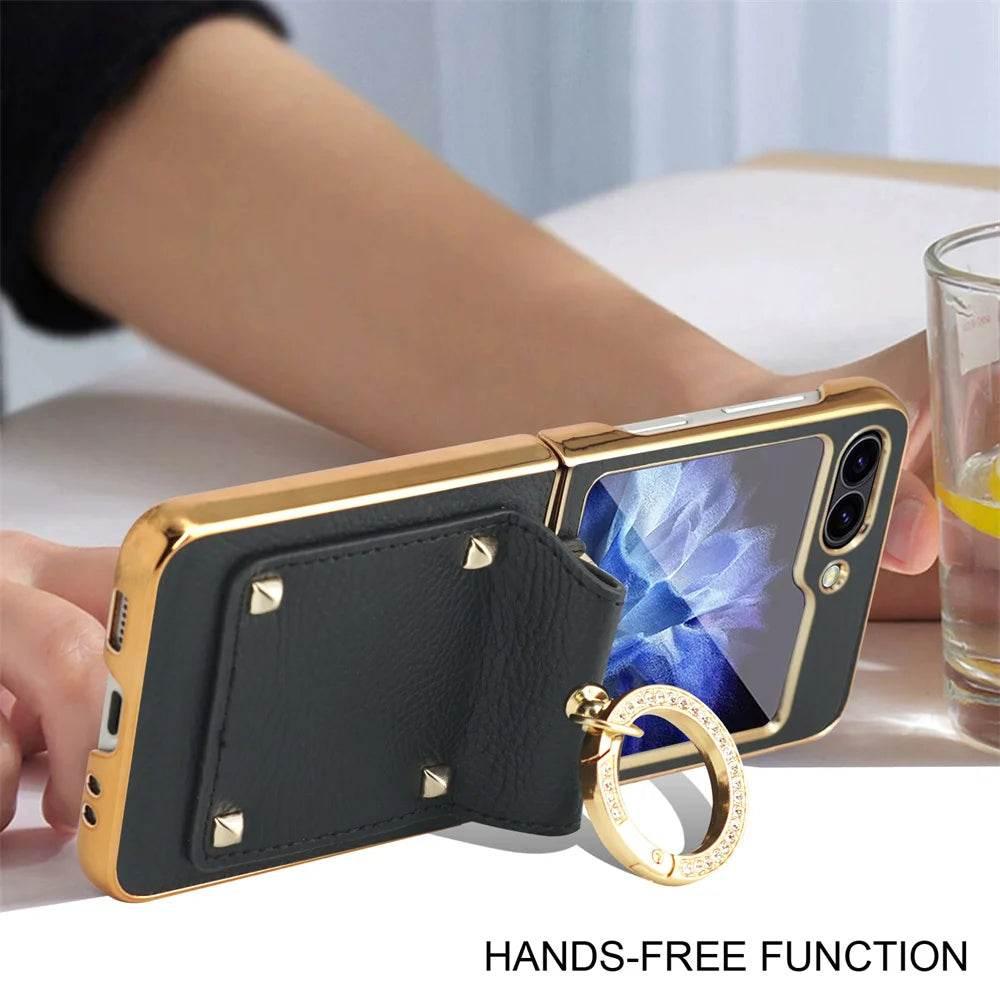 Leather Protective Case For Samsung Galaxy Z Flip Series - FoldifyCase