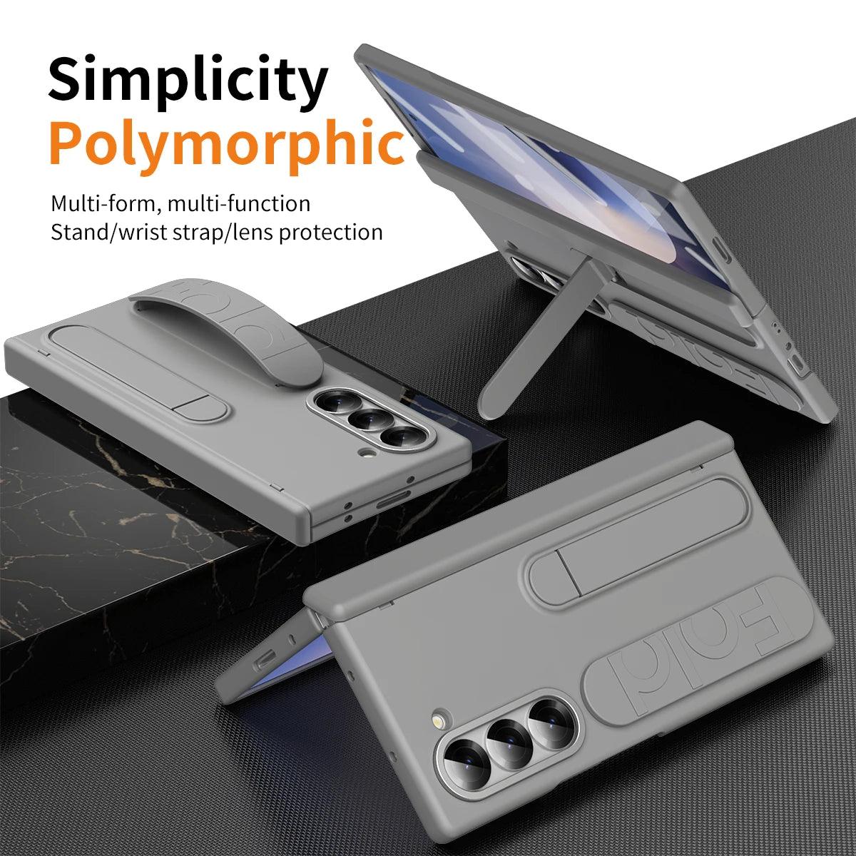 Luxury Wristband Holder Phone Case For Samsung Galaxy Z Fold Series - FoldifyCase