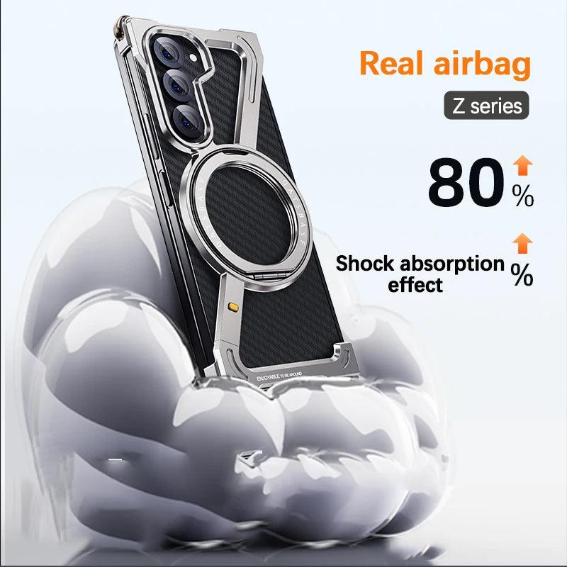 Aluminum Alloy Frame 360° Phone Case For Samsung Galaxy Z Fold Series - FoldifyCase