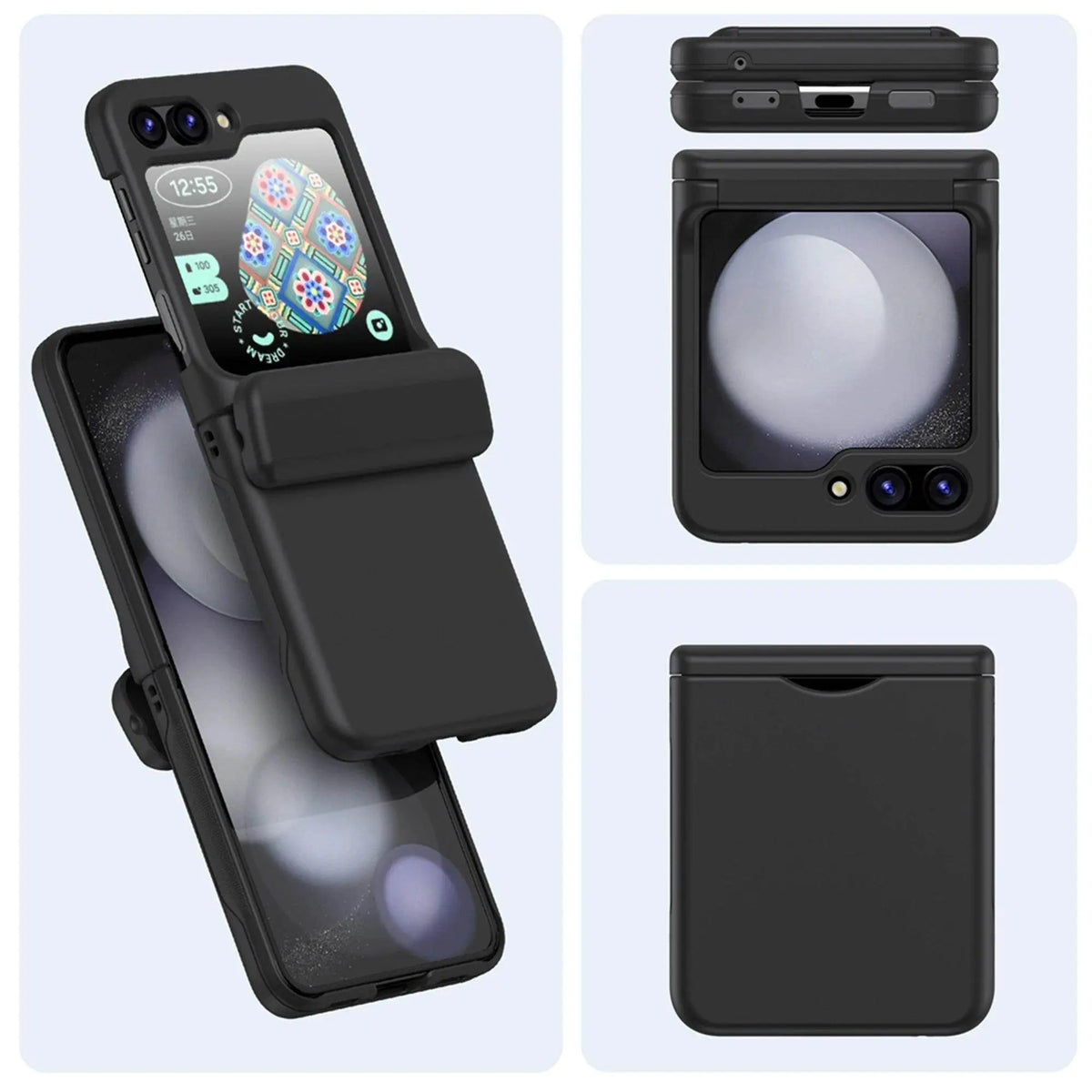 Commuter L1 Galaxy Z Flip case spring-rebound hinge shield