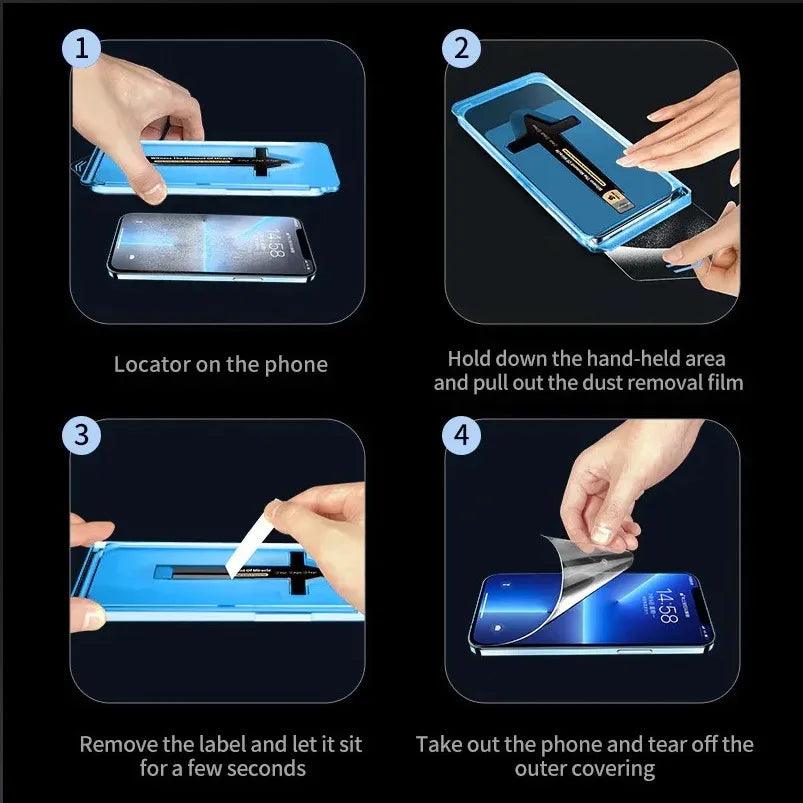 Dust-Free Installation Tempered Glass For Samsung Galaxy Z Fold Series - FoldifyCase