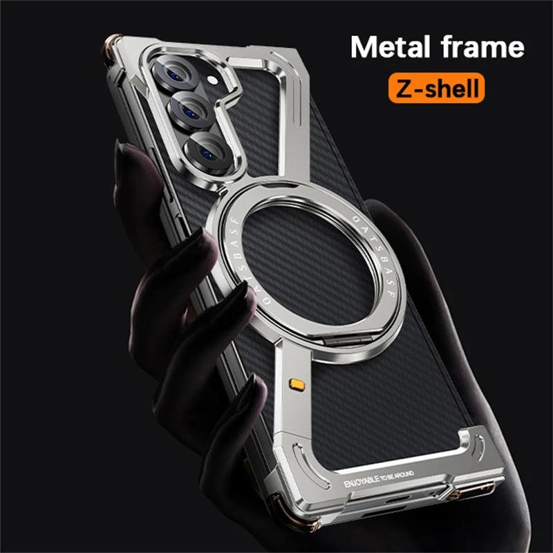 Aluminum Alloy Frame 360° Phone Case For Samsung Galaxy Z Fold Series - FoldifyCase