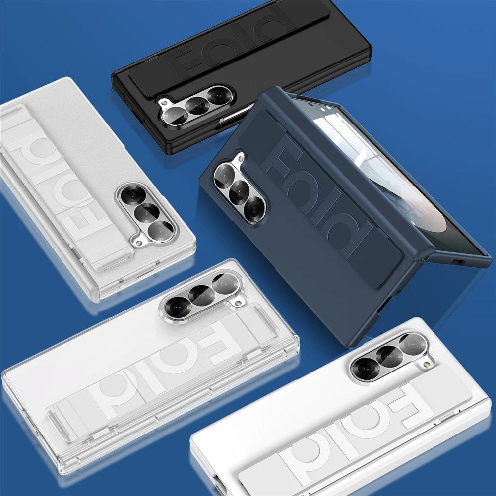 Elastic Silicone Wrist Strap Case For Samsung Galaxy Z Fold Series