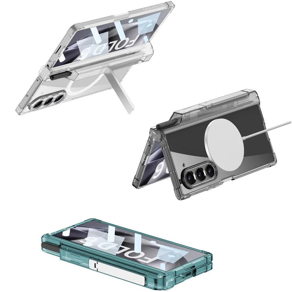 Magsafe Transparent Airbag Case For Samsung Galaxy Z Fold 6 - FoldifyCase