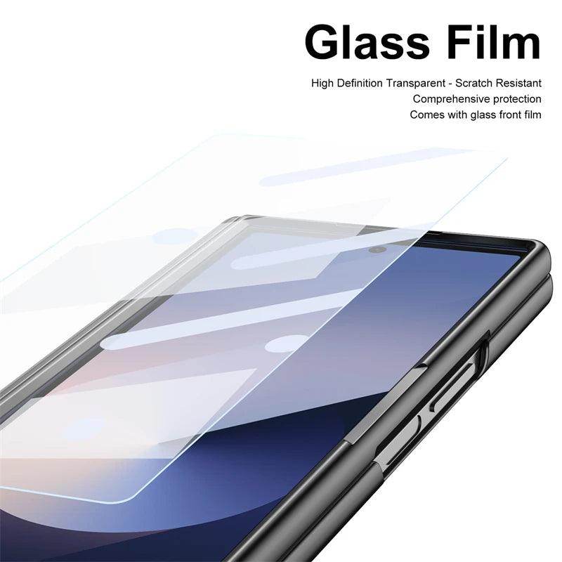 Luxury Leather Hinge Phone Case For Samsung Galaxy Z Fold Series - FoldifyCase