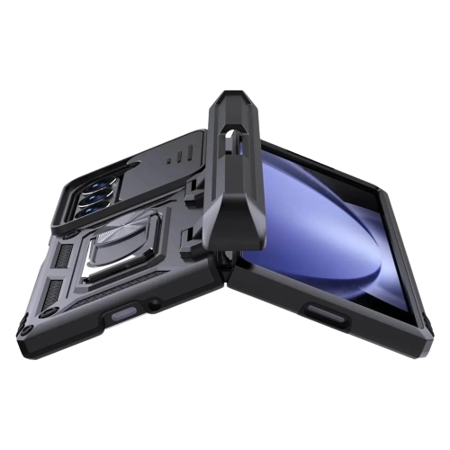 Sentinel H1 Galaxy Z Fold case feature diagram - 360 hinge protection