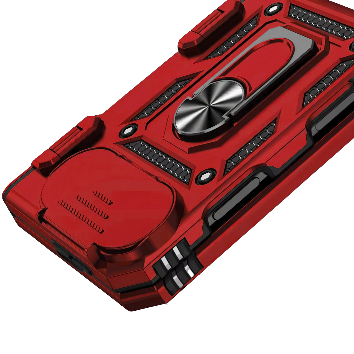 Sentinel H1 iPhone Duo rugged case in Red - military-grade drop protection with reinforced corners
