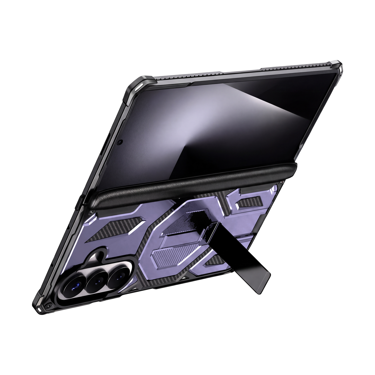 Sentinel H2 Galaxy Z Fold case in Purple - built-in kickstand