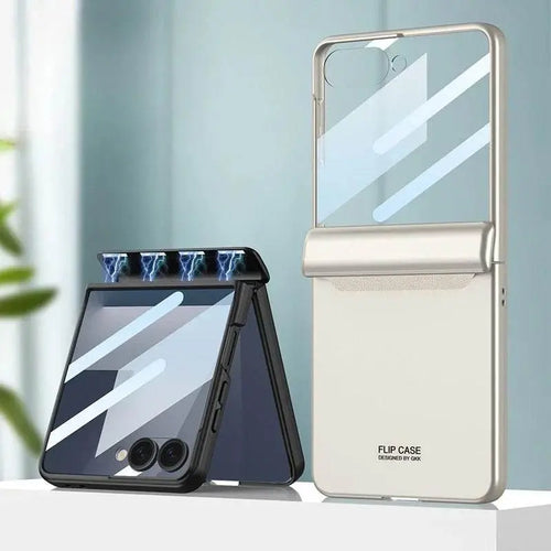 Sync F1 Galaxy Z Flip hinge cover case overview