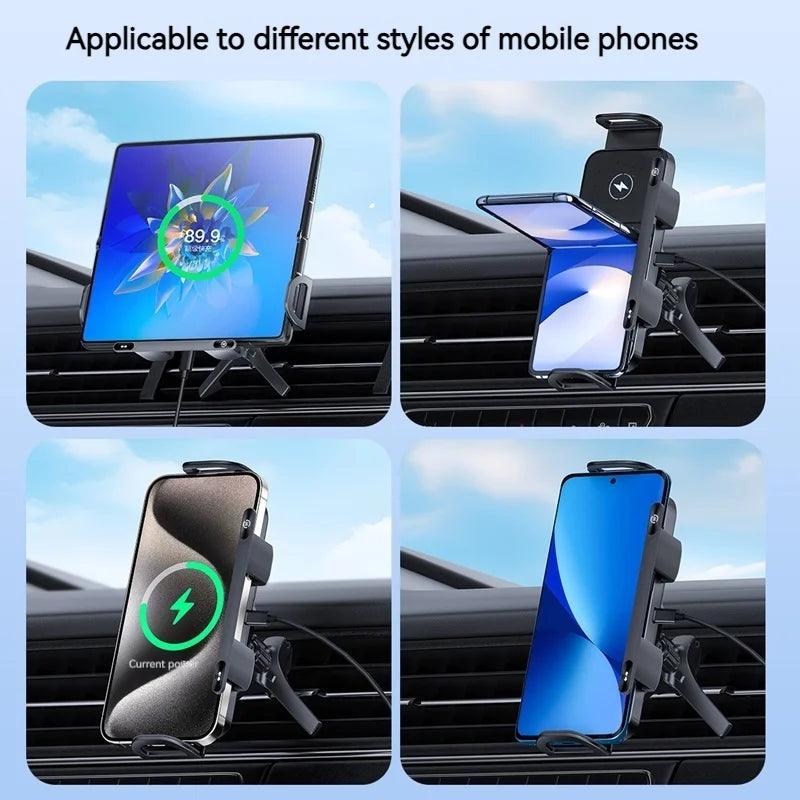 2IN1 Car Wireless Charger Phone Holder For Samsung Galaxy Fold/Flip Series - FoldifyCase