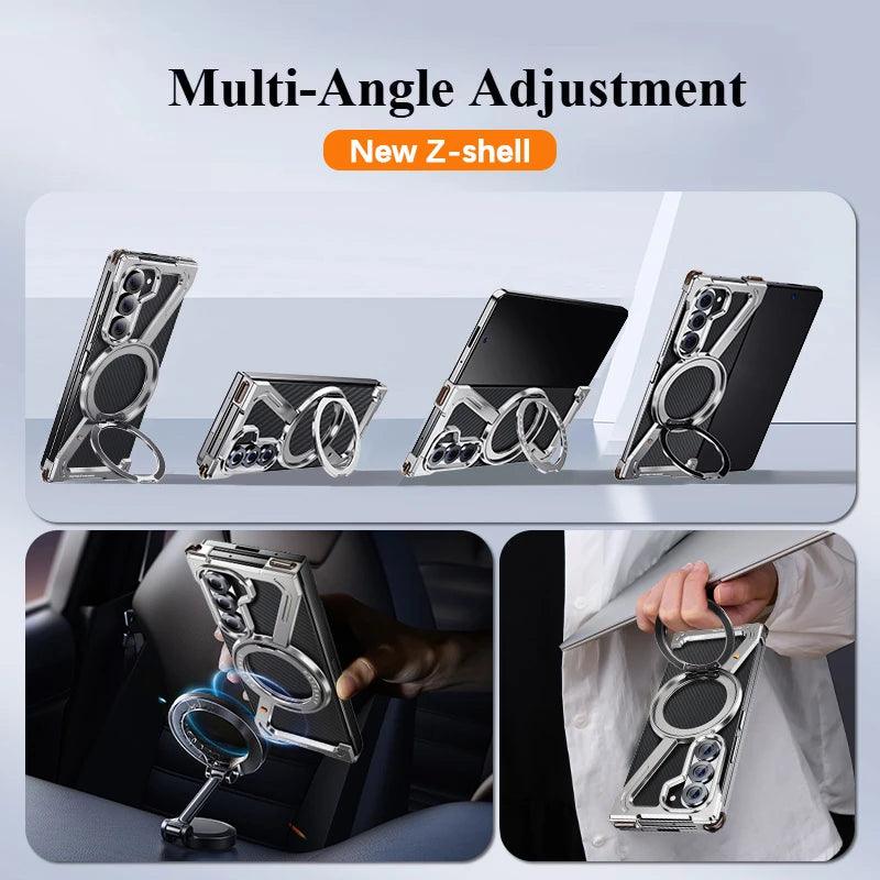 Aluminum Alloy Frame 360° Phone Case For Samsung Galaxy Z Fold Series - FoldifyCase