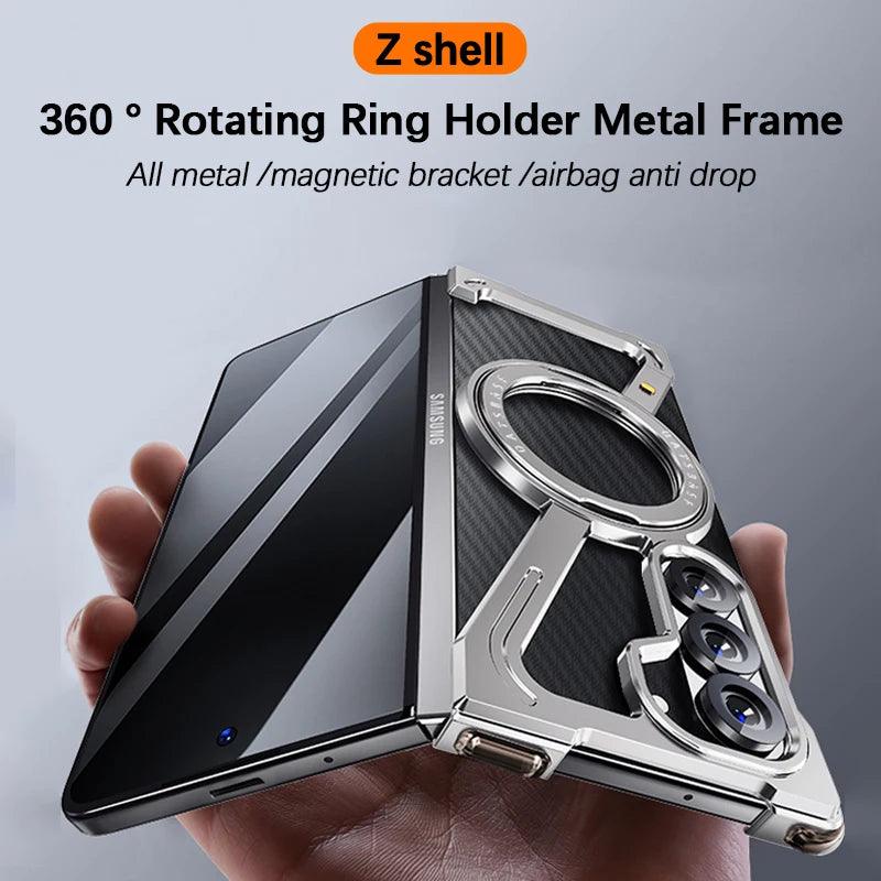 Aluminum Alloy Frame 360° Phone Case For Samsung Galaxy Z Fold Series - FoldifyCase