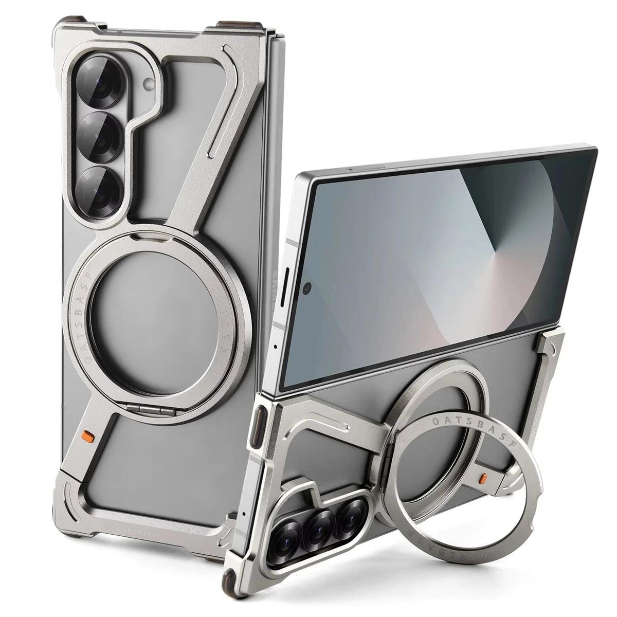 Aluminum Alloy Frame 360° Phone Case For Samsung Galaxy Z Fold Series - FoldifyCase