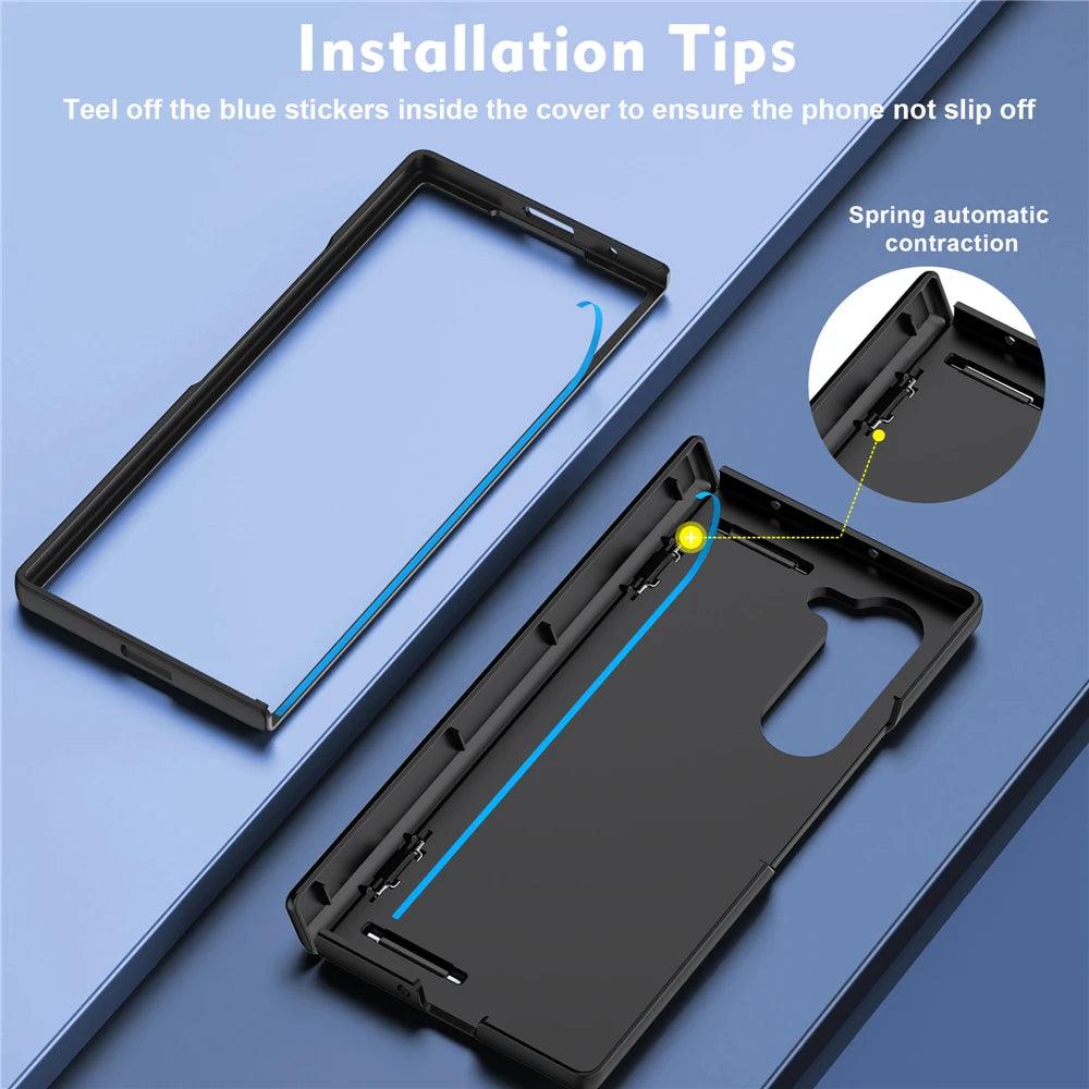 Elastic Silicone Wrist Strap Case For Samsung Galaxy Z Fold Series