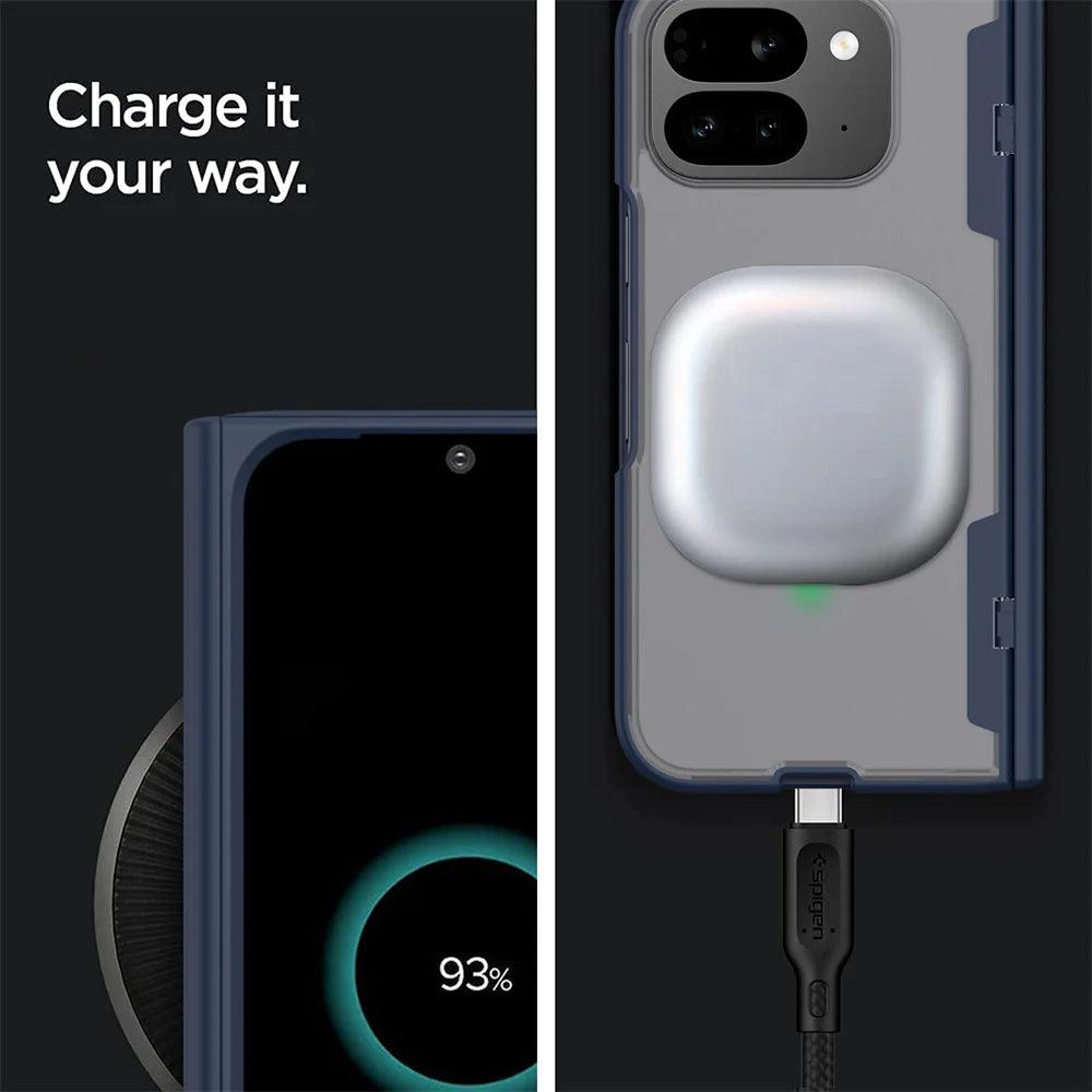 Luxury Transparent Hinge Protection Case For Google Pixel 9 Pro Fold - FoldifyCase