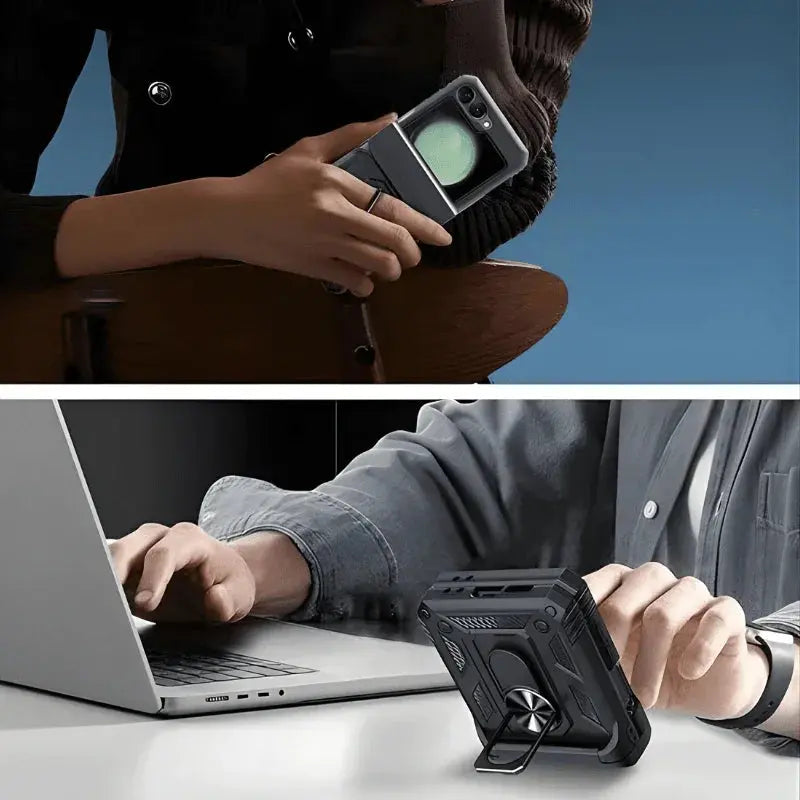 Sentinel L1 Galaxy Z Flip rugged case hinge protection